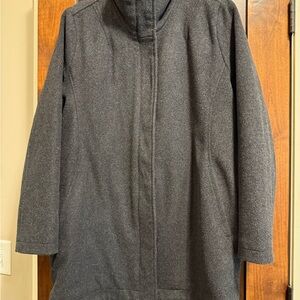 Pendleton Gray Trench Coat Modern Minimalist Design